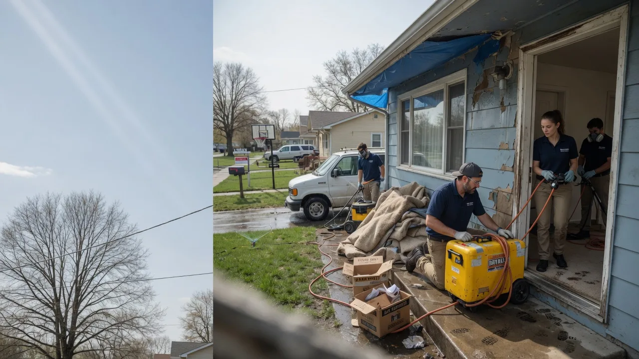 Basement Flood Cleanup in West Ridge, AR near me